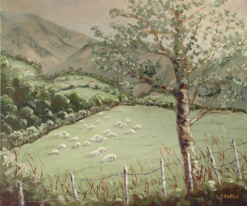 Au pied des Pyrenees