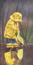 Enfant et canard 500