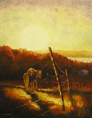 Seuls dans l'aube